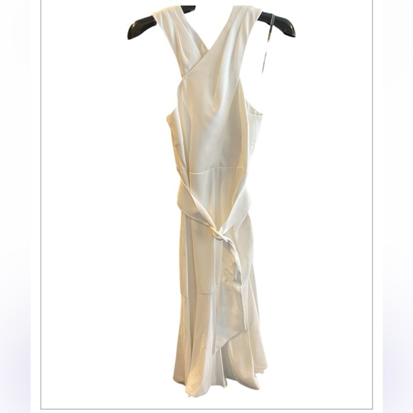 Sachin + Babi White Naomi Belted Sleeveless Dress - Picture 5 of 13